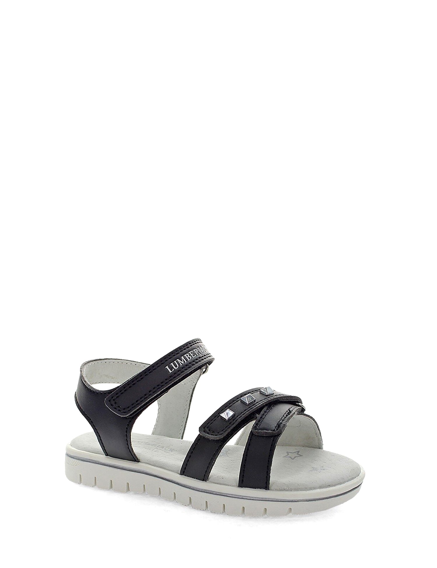 Sandali con strappi Nero Lumberjack