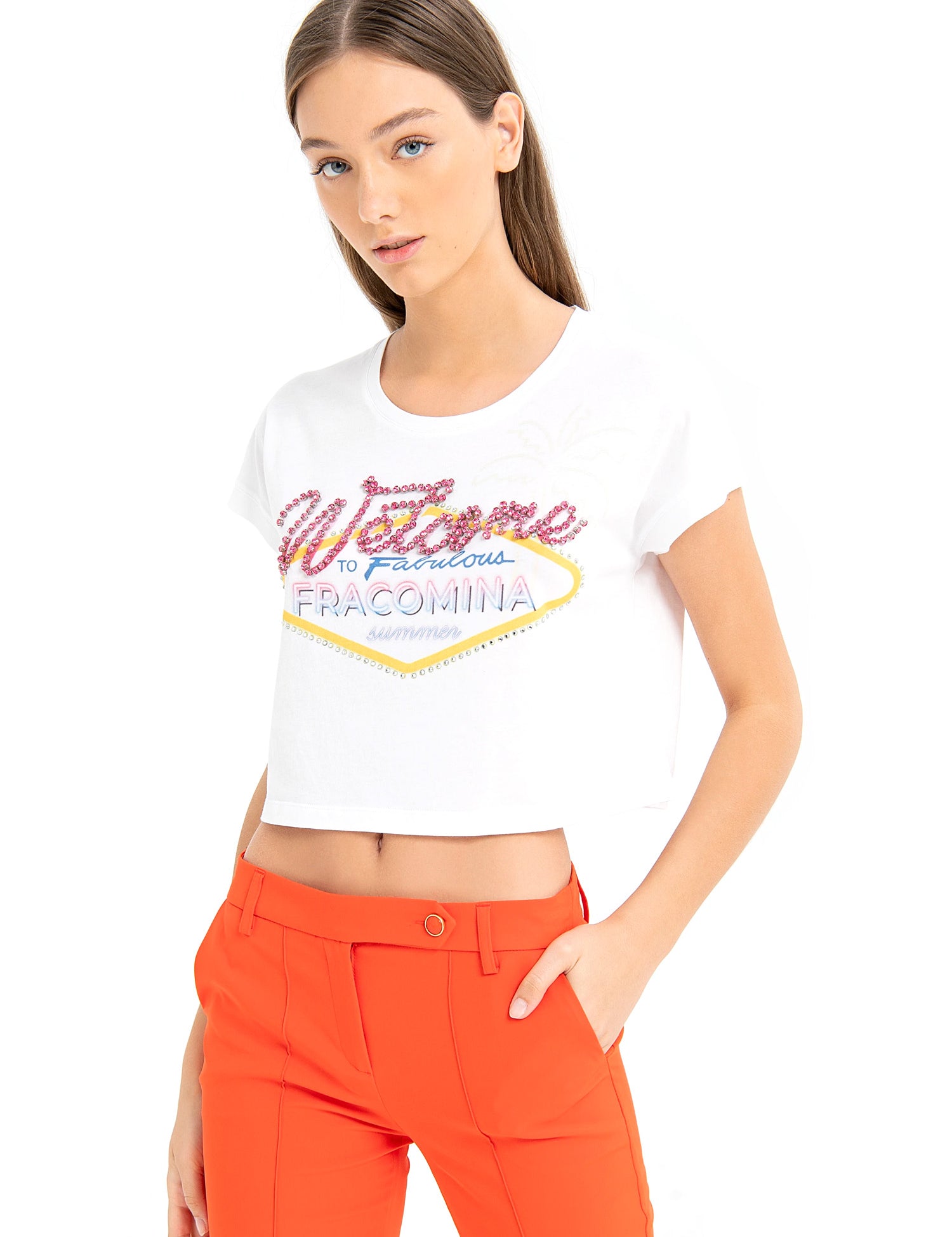 T-shirt Bianco Fracomina