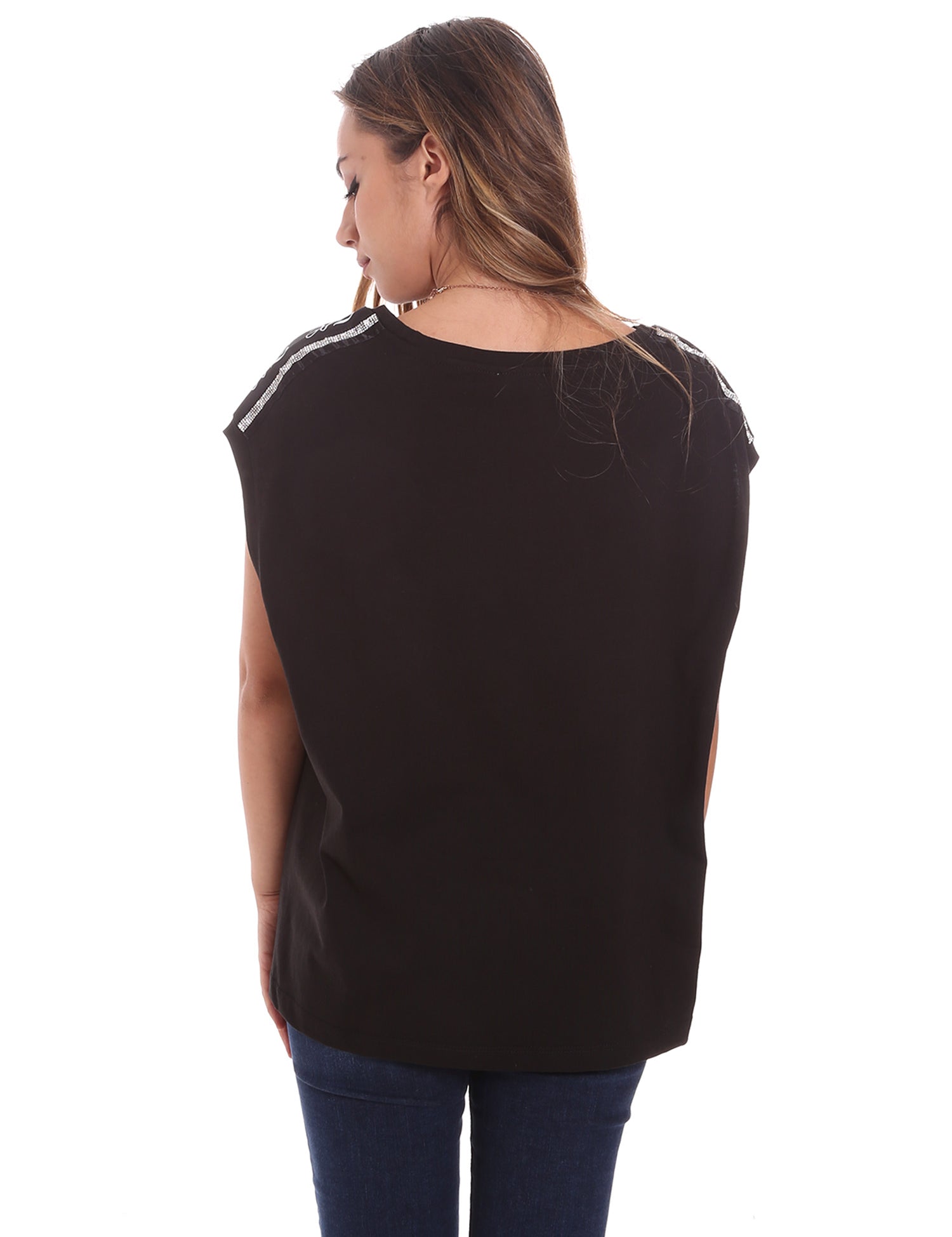 T-shirt Nero Fracomina