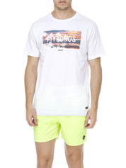 T-shirt Bianco F**k