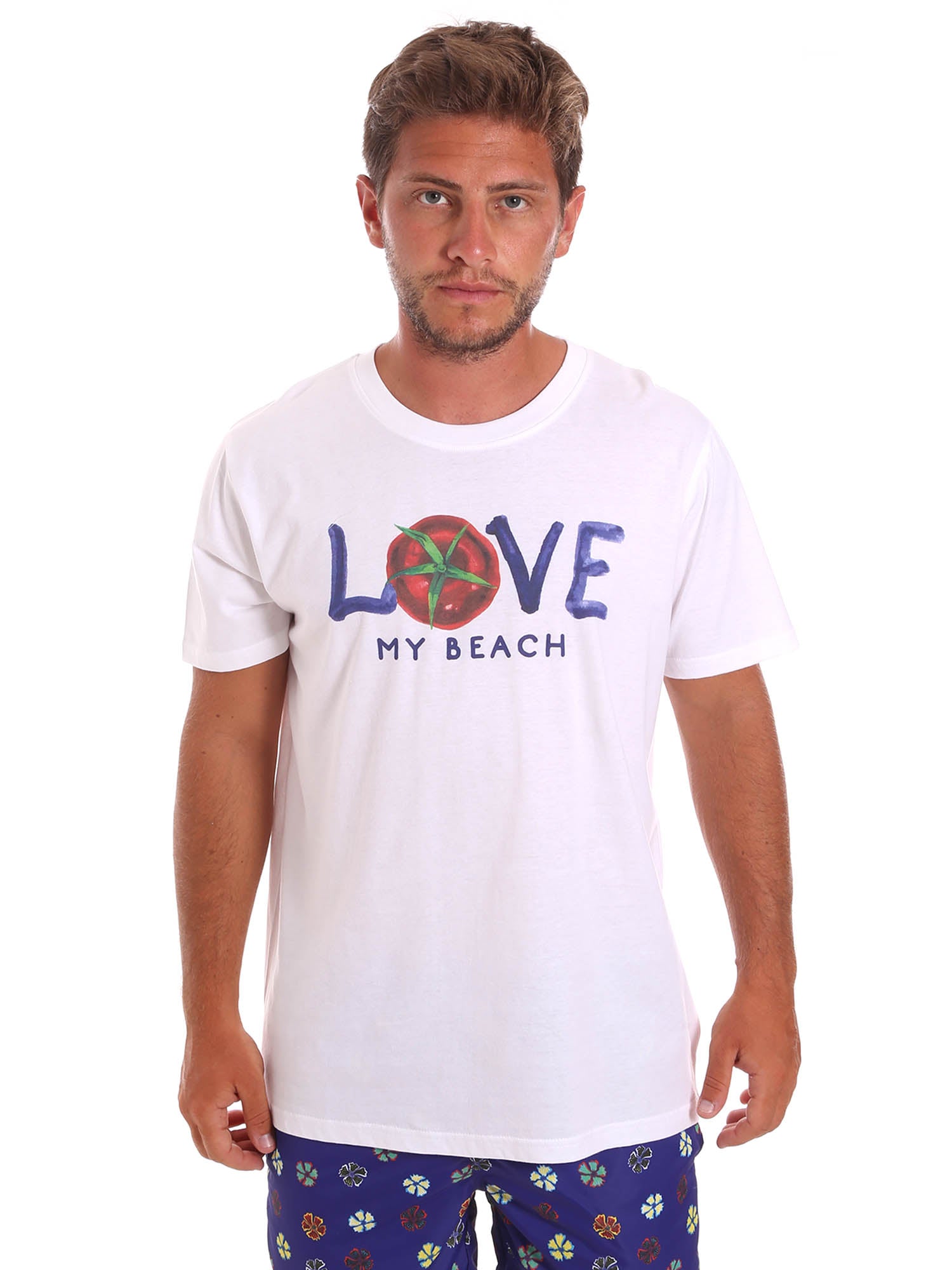 T-shirt Bianco F**k