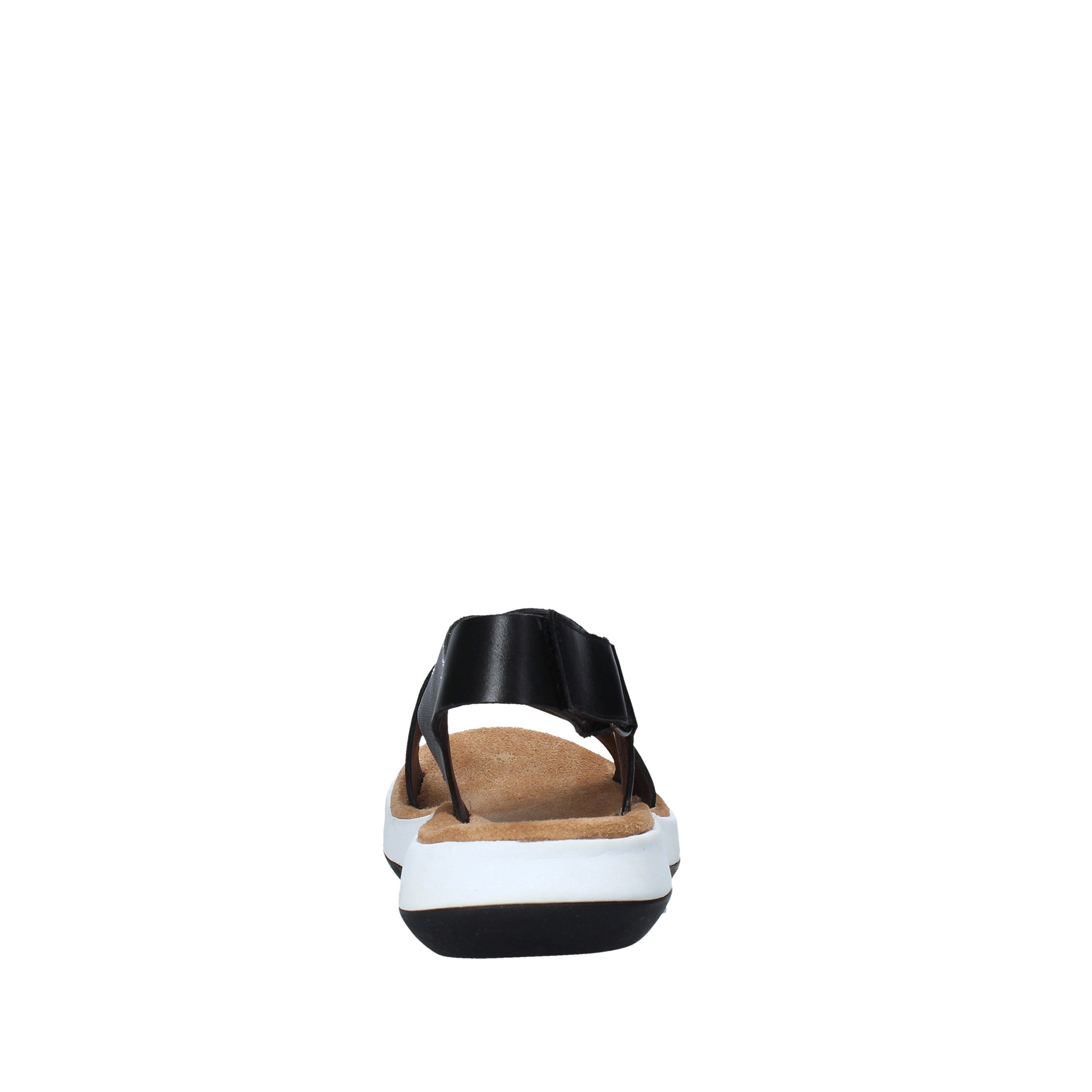 Sandali con strappi Nero Clarks