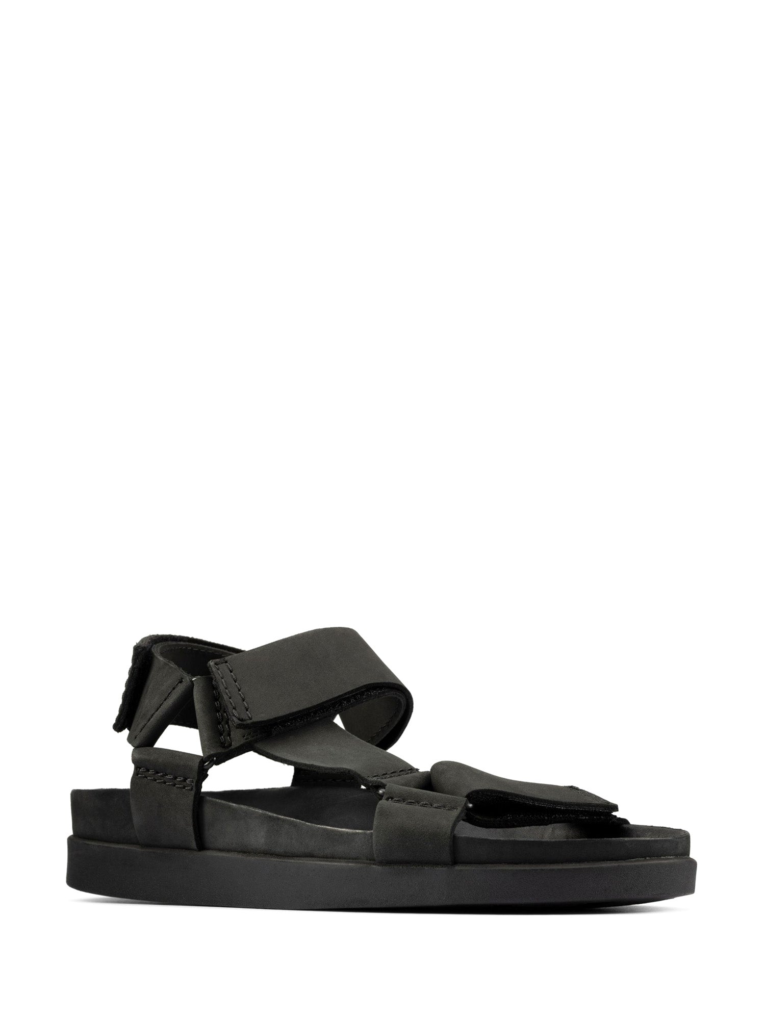 Sandali con strappi Nero Clarks