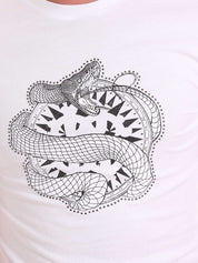 T-shirt Bianco Roberto Cavalli