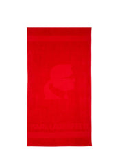 Teli mare Rosso Karl Lagerfeld