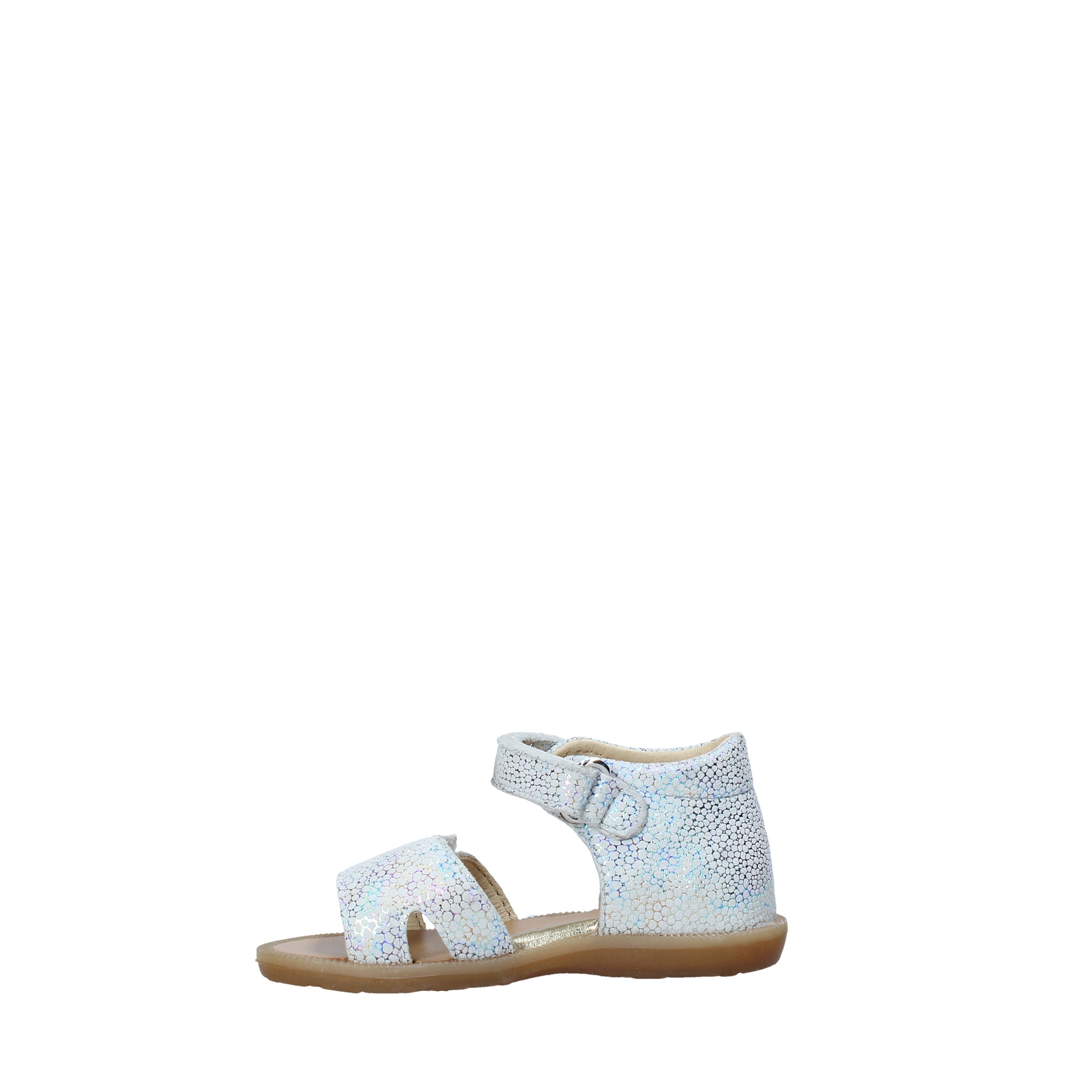Sandali con strappi Bianco Naturino
