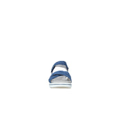 Sandali con strappi Blu Marco Tozzi