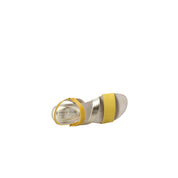 Sandali con strappi Giallo Marco Tozzi