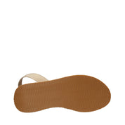 Sandali zeppa Beige Sshady