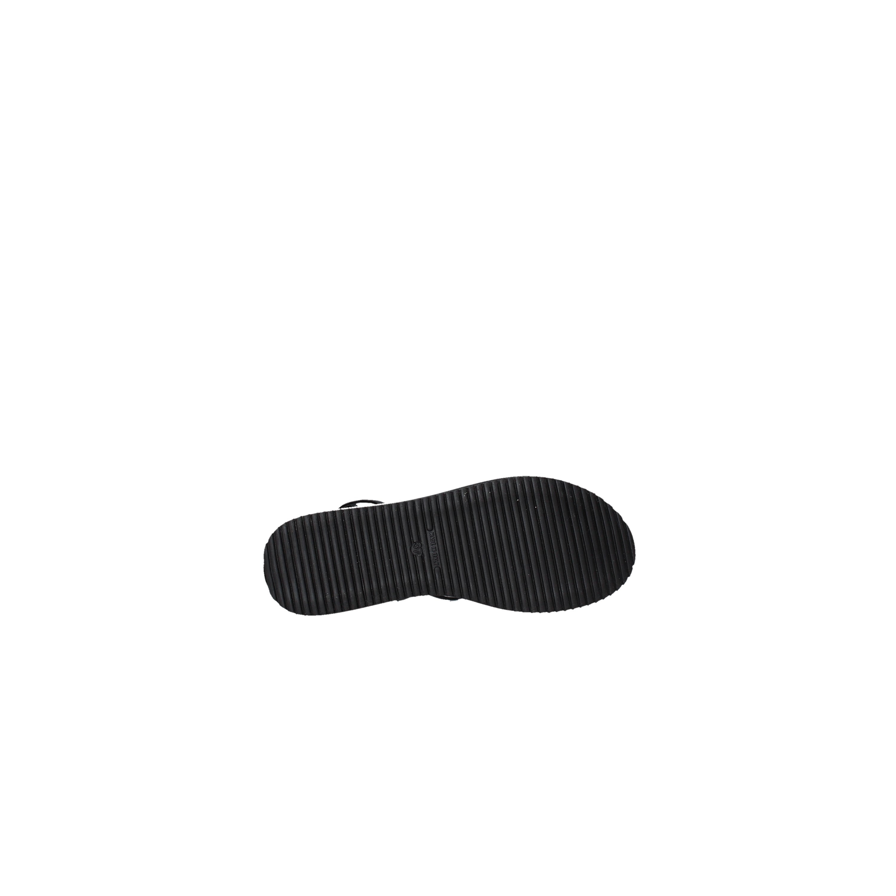 Sandali zeppa Nero Grace Shoes