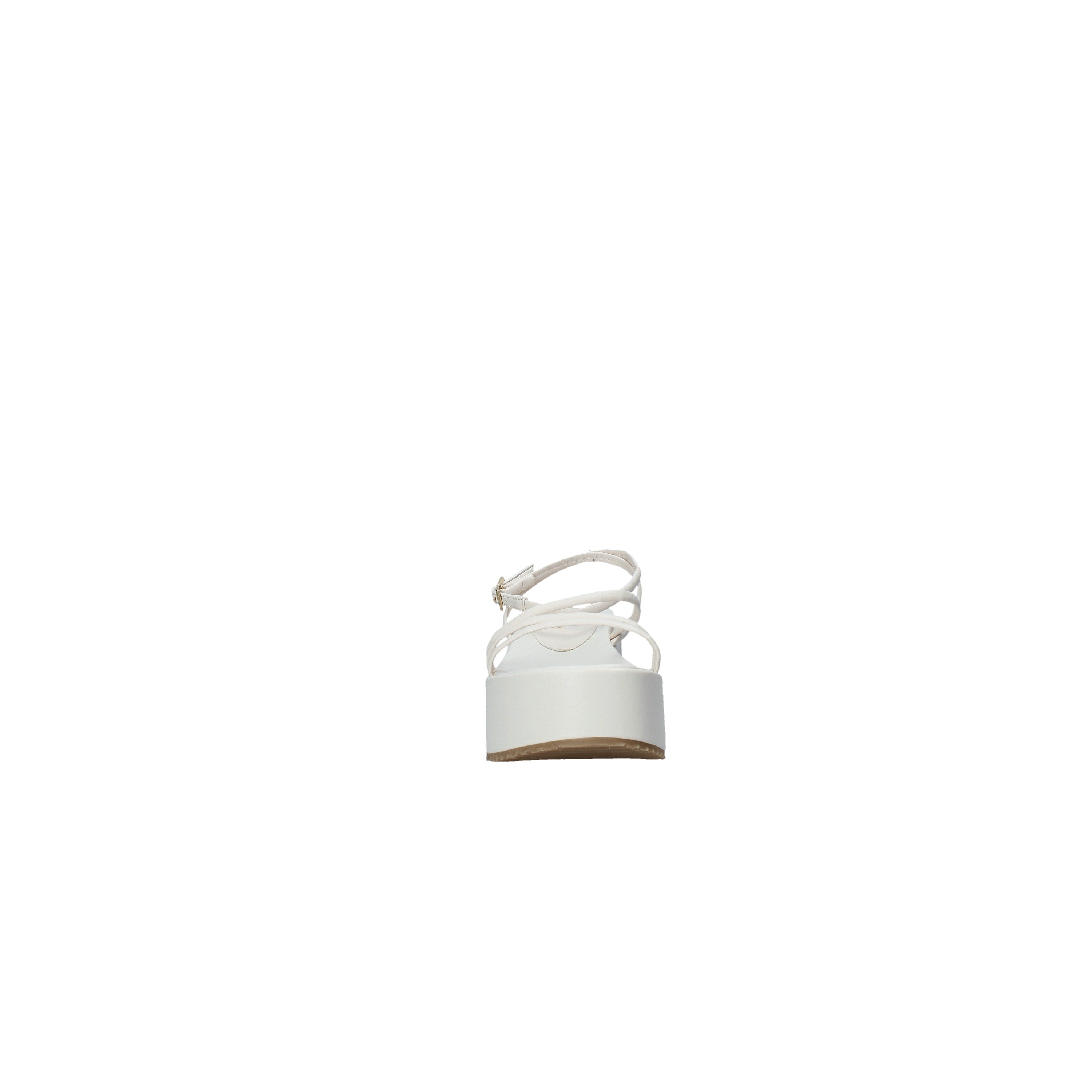 Sandali zeppa Bianco Grace Shoes