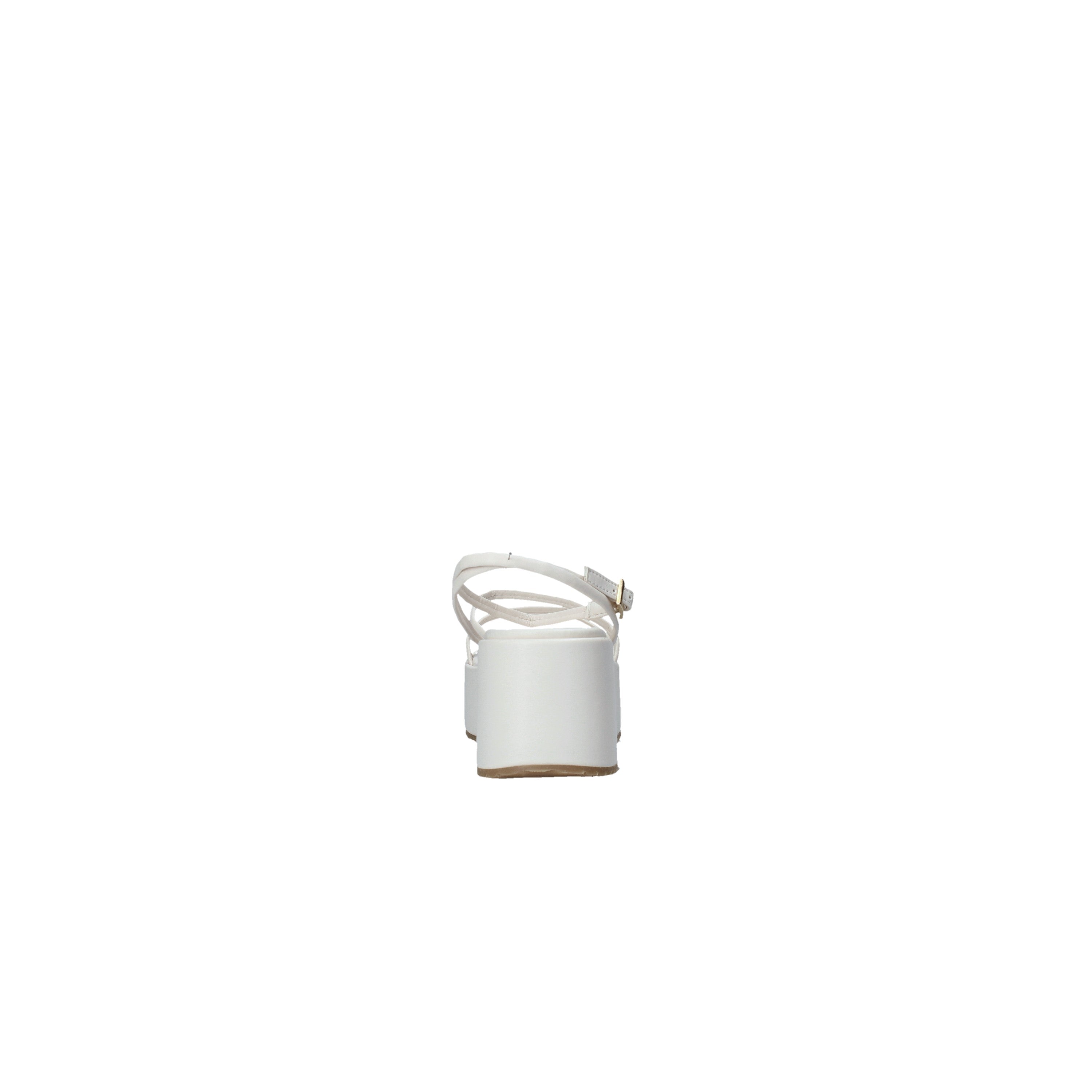 Sandali zeppa Bianco Grace Shoes