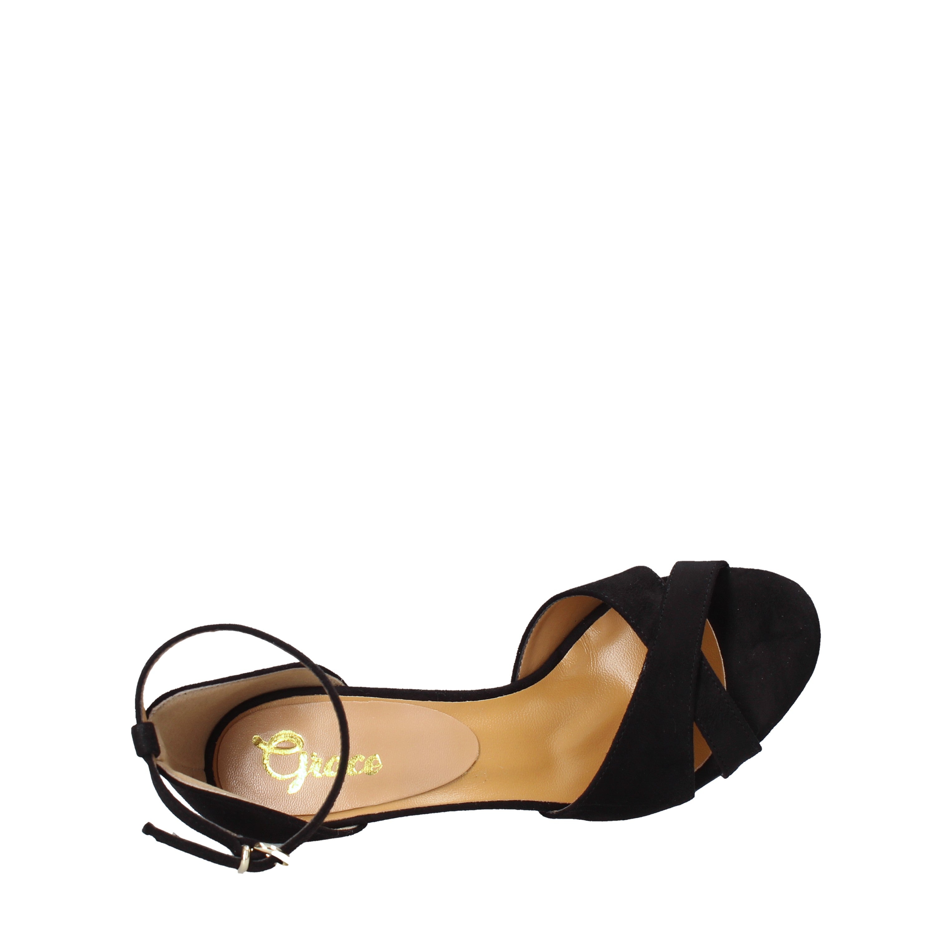 Sandali tacco Nero Grace Shoes