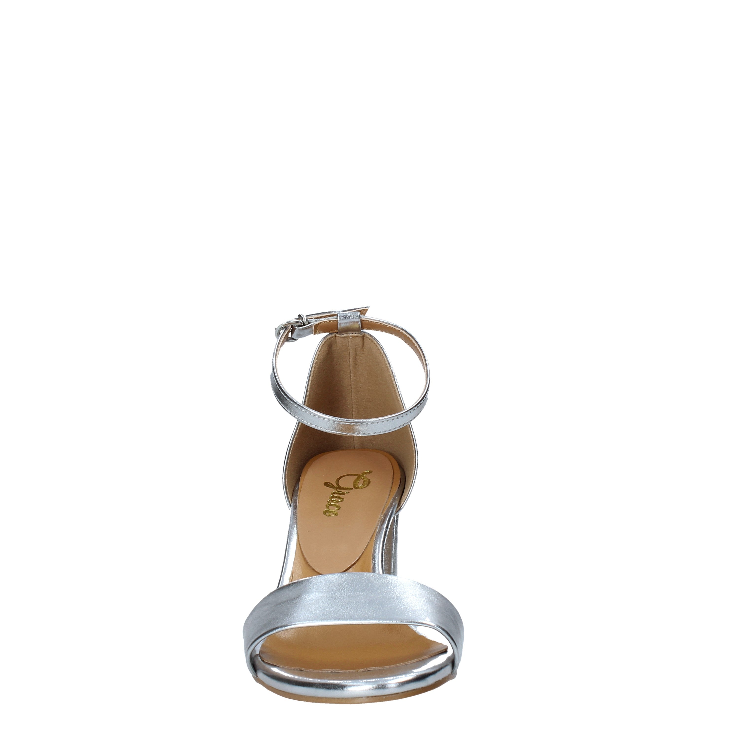 Sandali tacco Argentato Grace Shoes