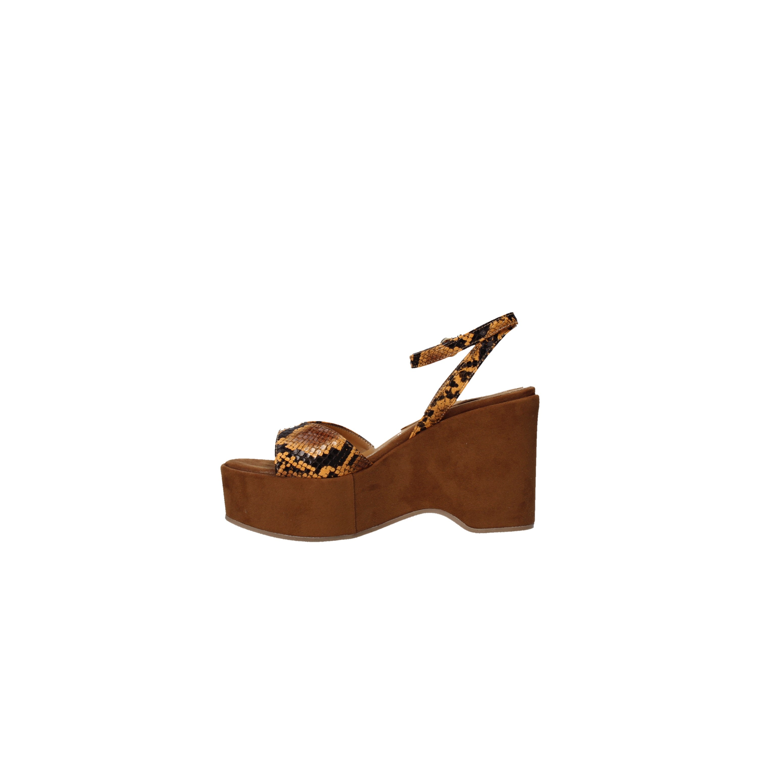 Sandali zeppa Arancio Grace Shoes