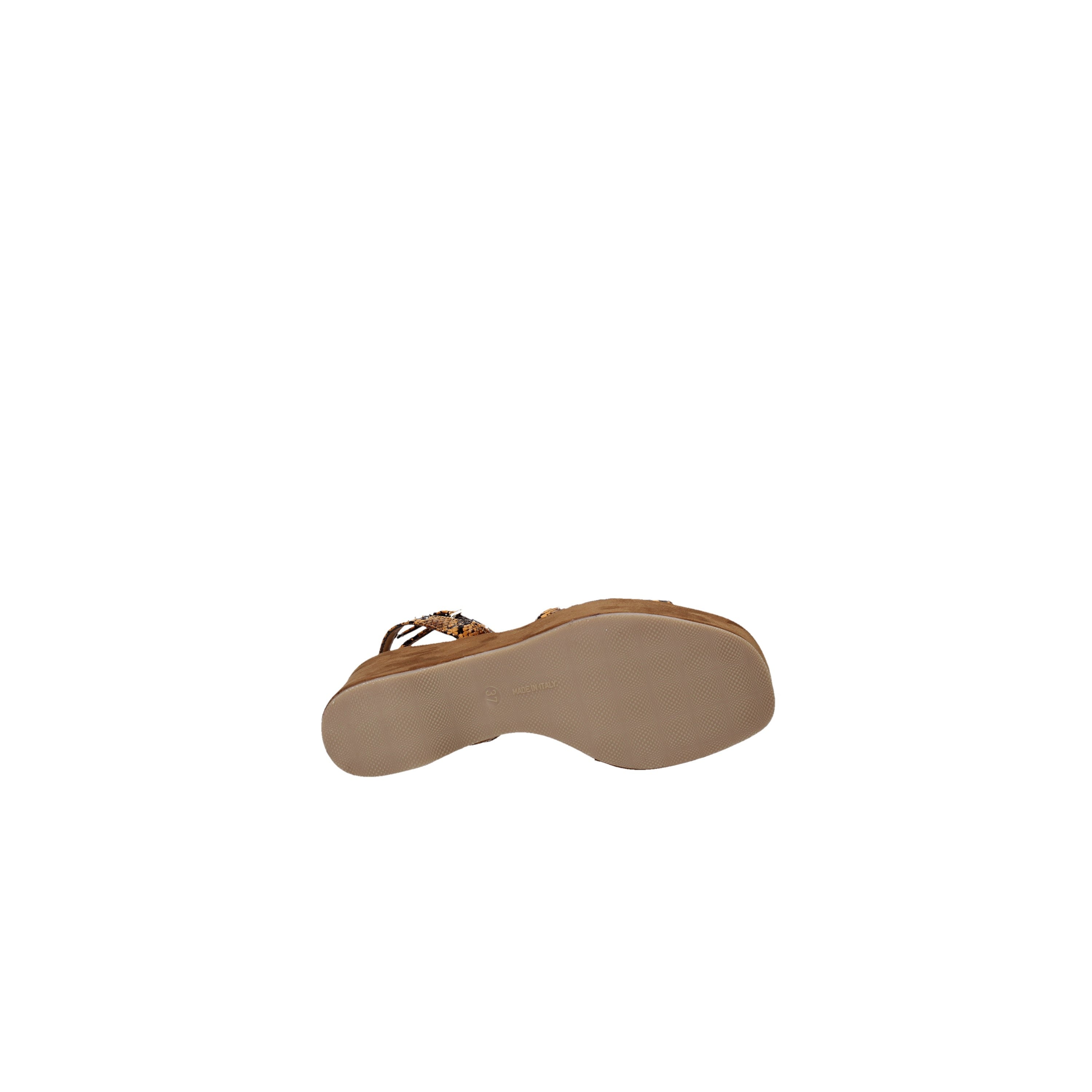 Sandali zeppa Arancio Grace Shoes