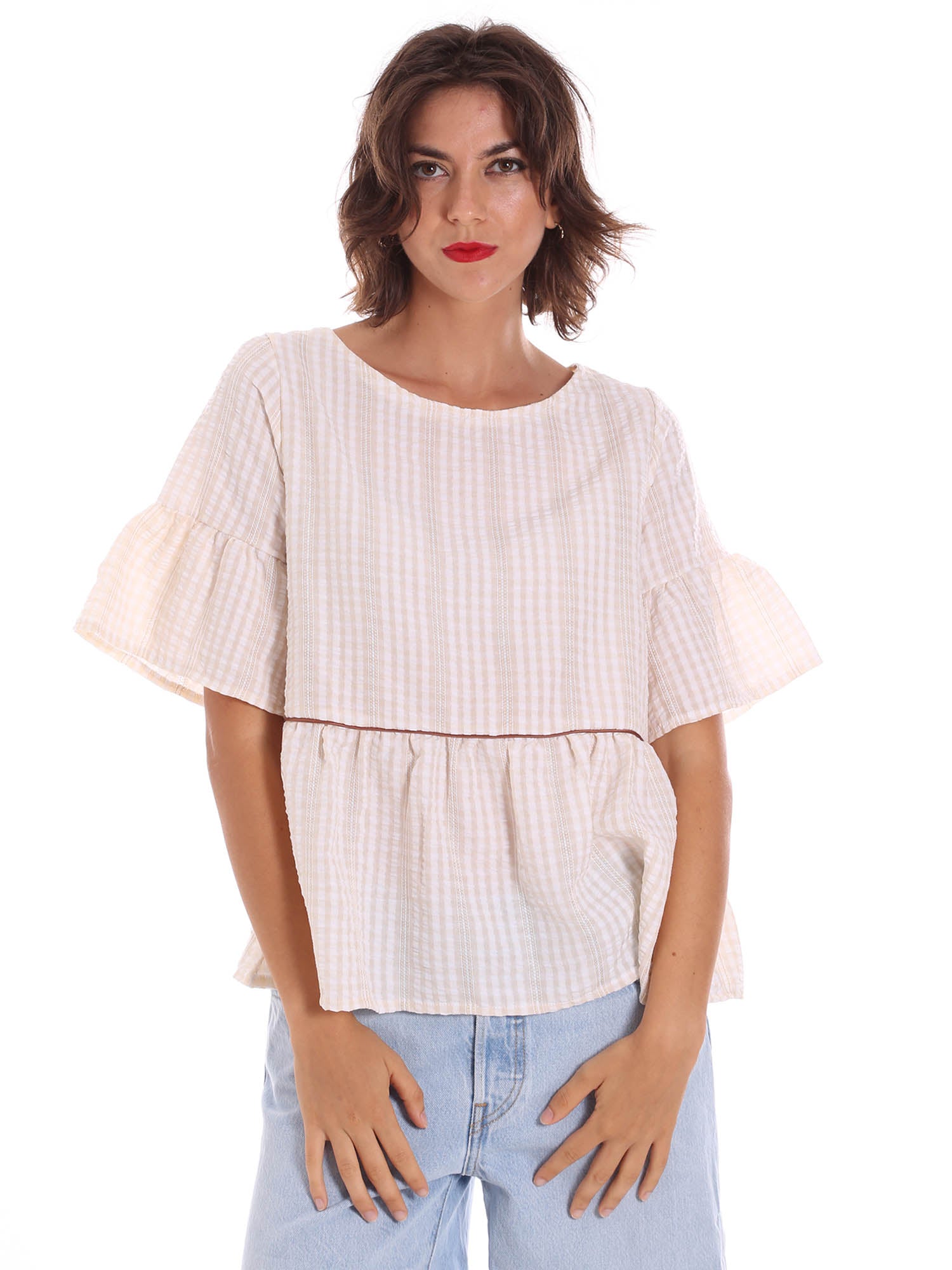Bluse Beige Naturino