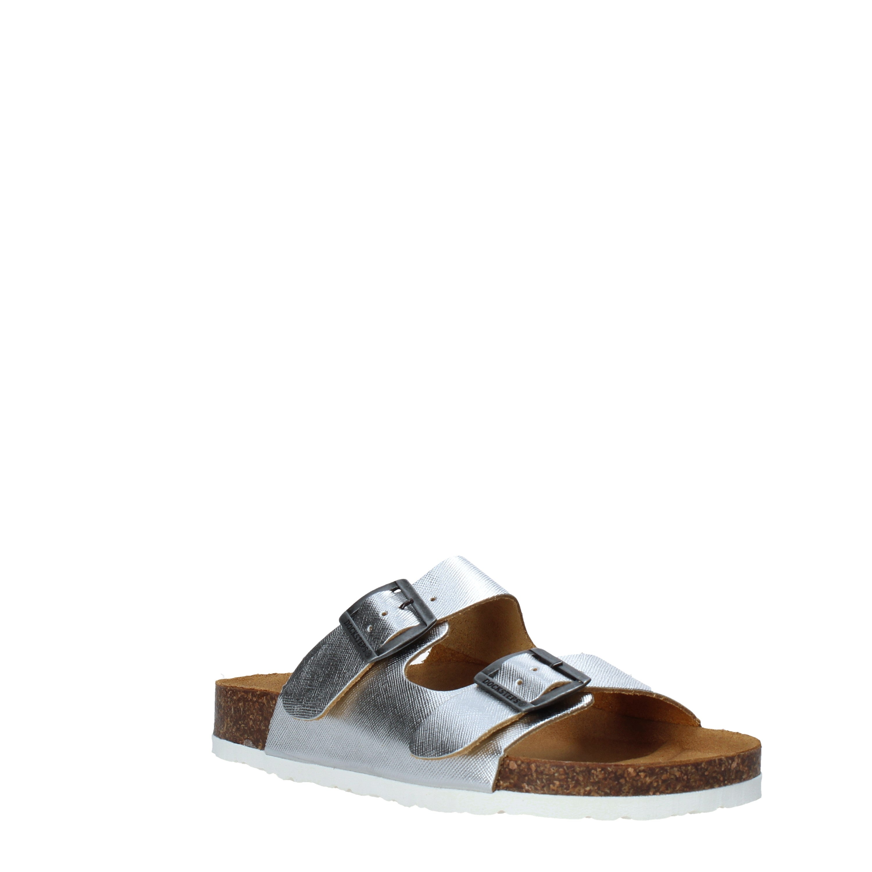 Sandali Argentato Docksteps