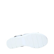 Sandali zeppa Argentato Docksteps