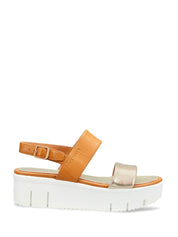 Sandali zeppa Marrone Docksteps