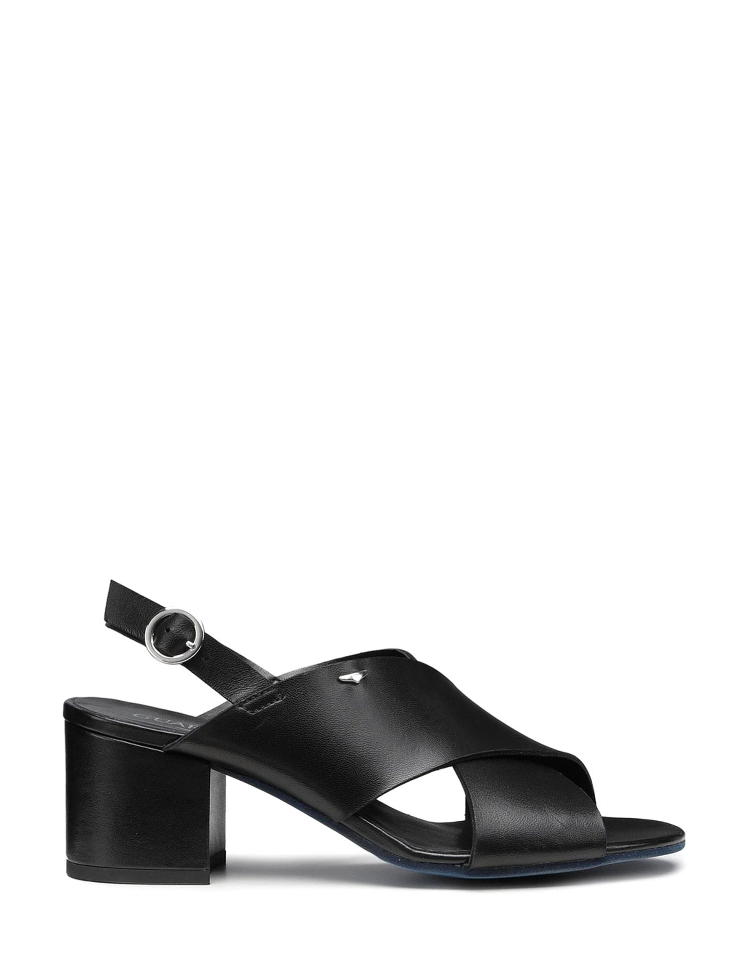 Sandali tacco Nero Alberto Guardiani