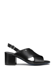 Sandali tacco Nero Alberto Guardiani