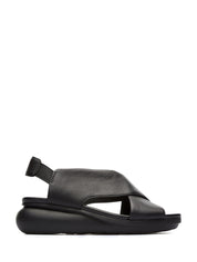 Sandali zeppa Nero Camper