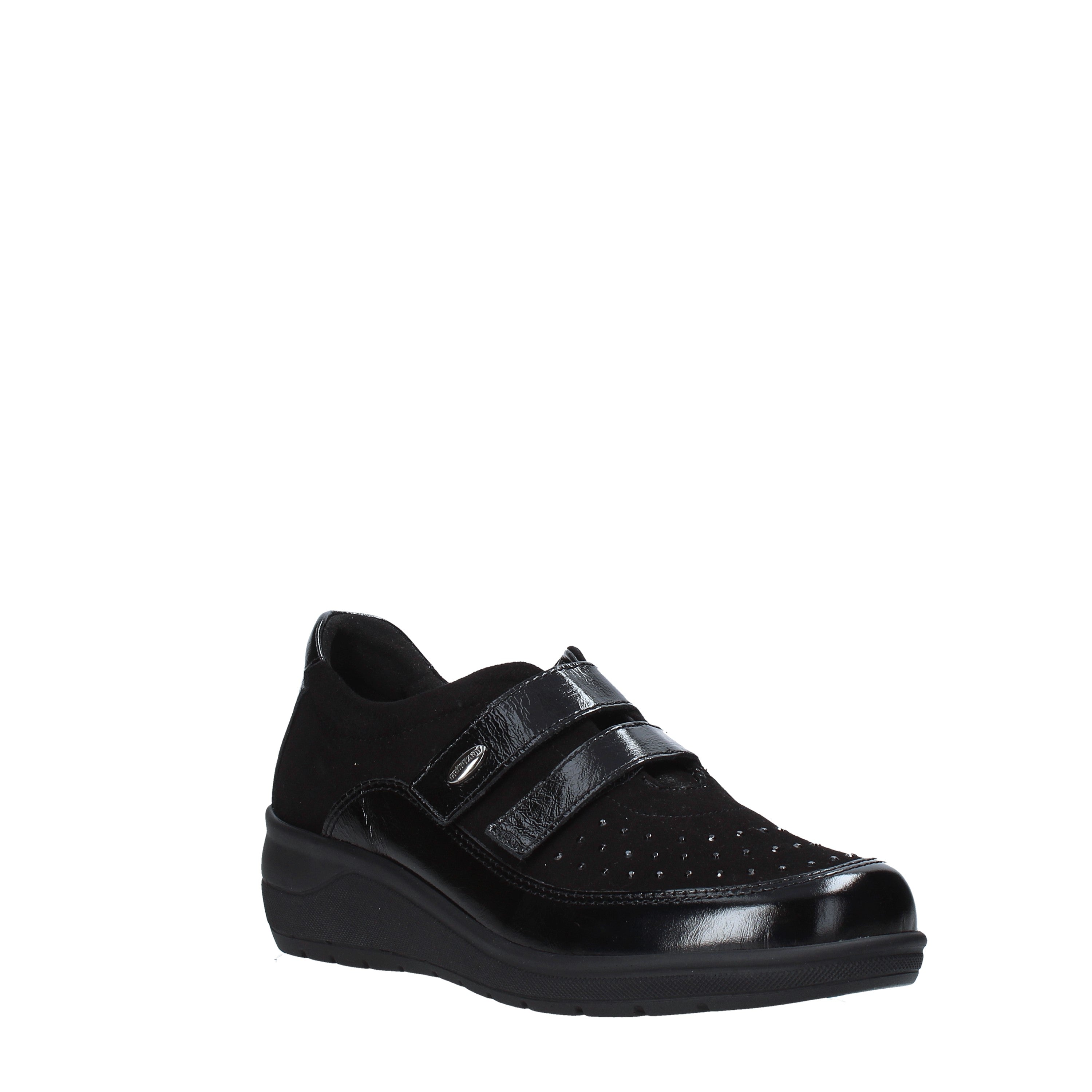 Scarpe con strappi Nero Grunland