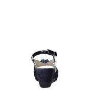 Sandali zeppa Blu Susimoda