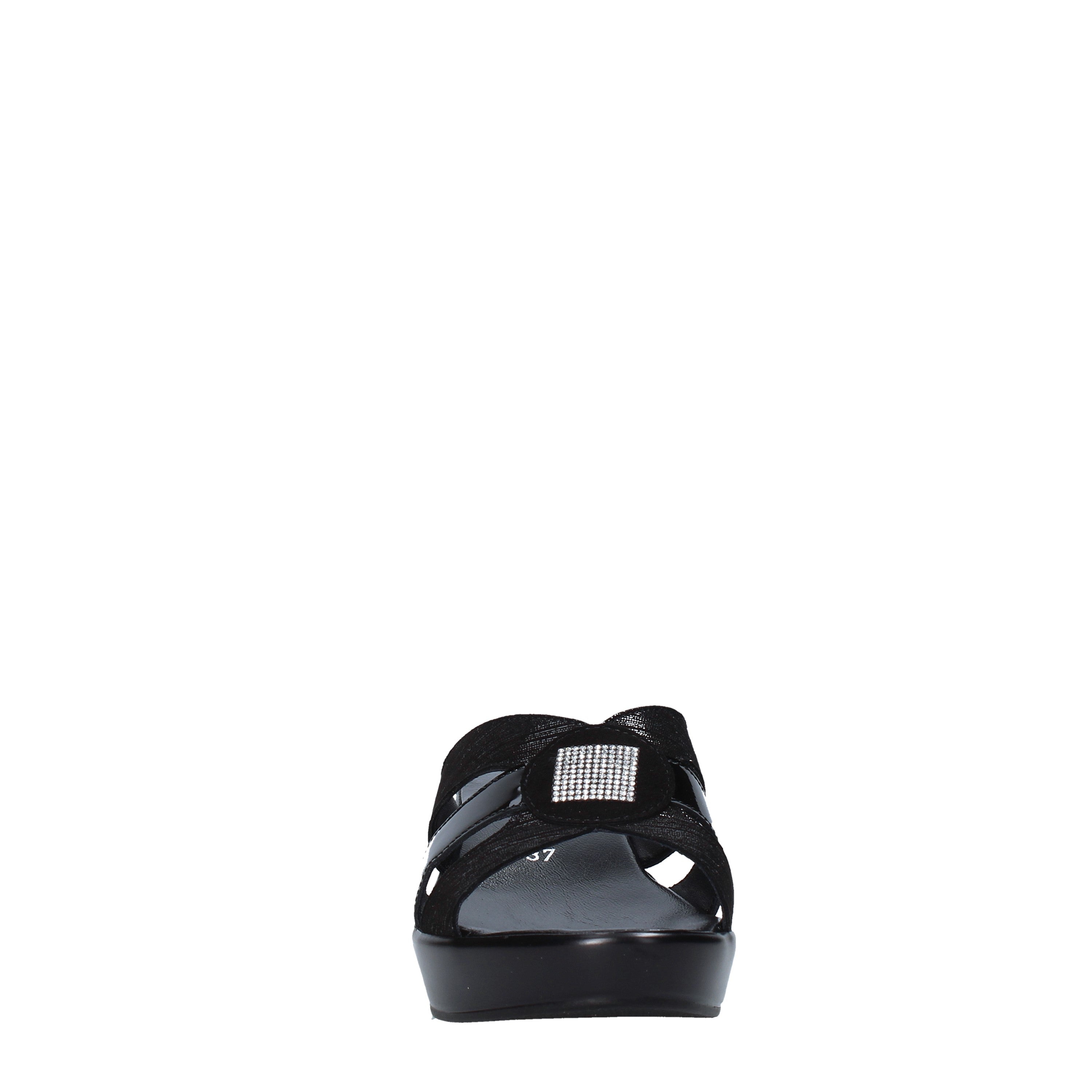 Sandali zeppa Nero Susimoda