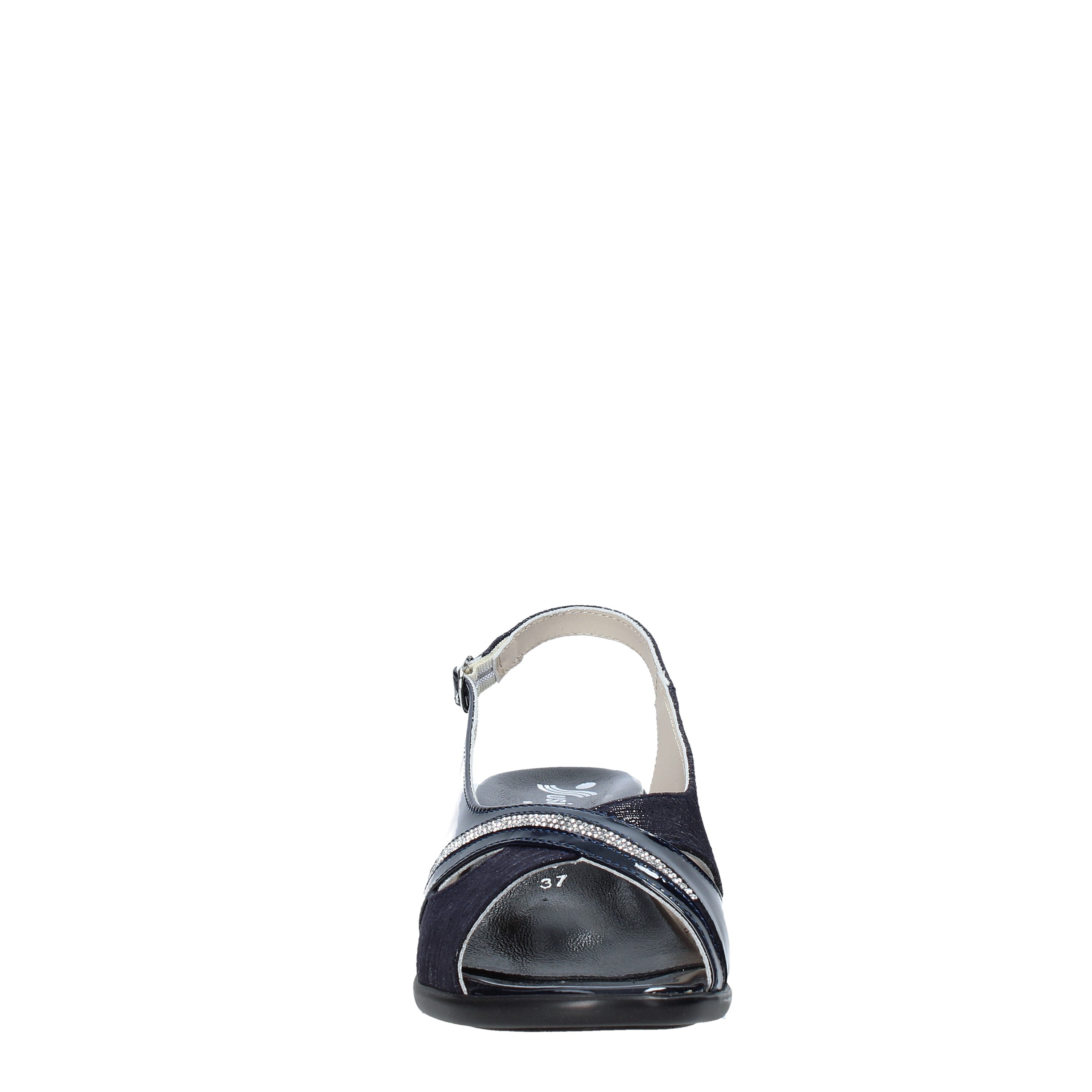 Sandali zeppa Blu Susimoda