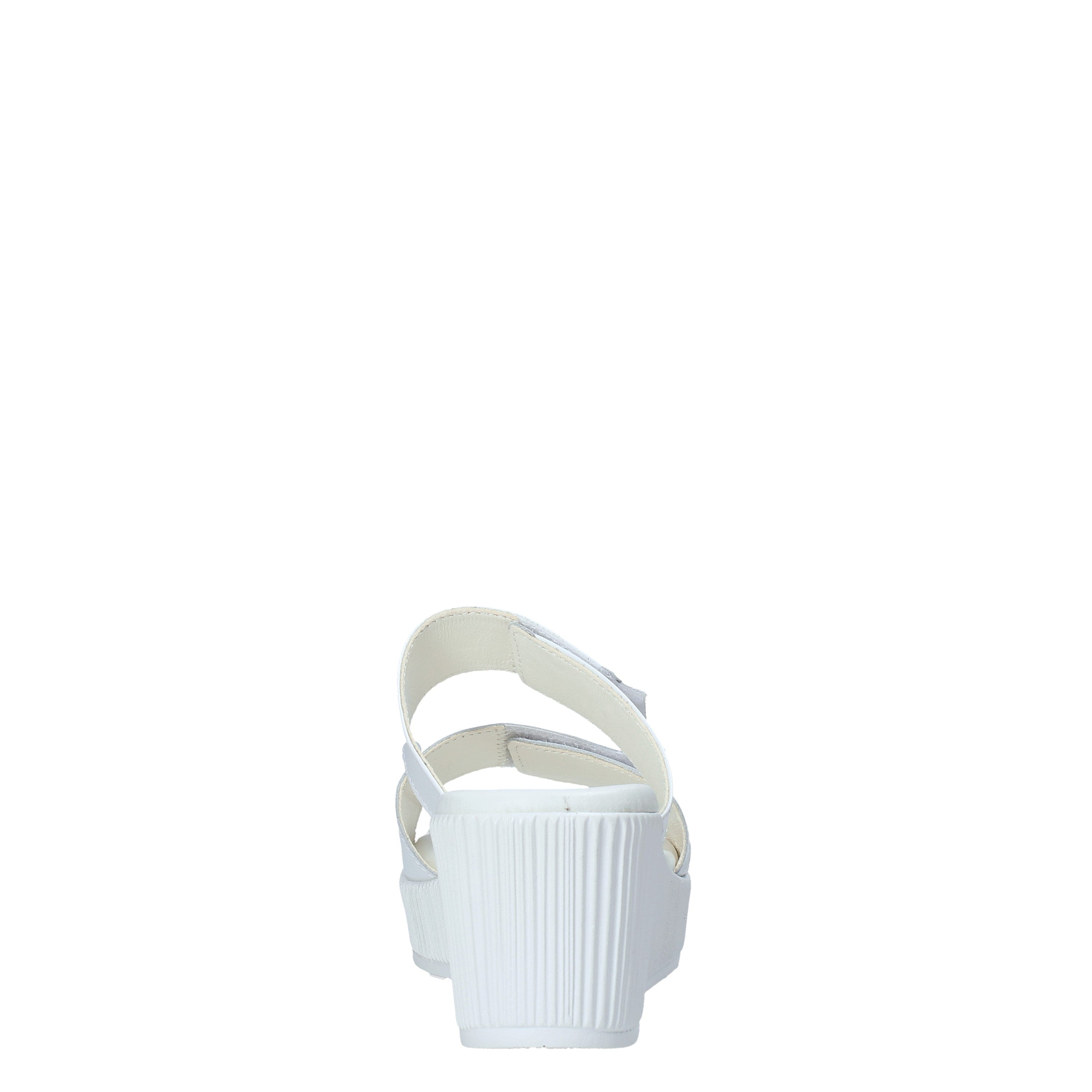 Sandali zeppa Bianco Susimoda