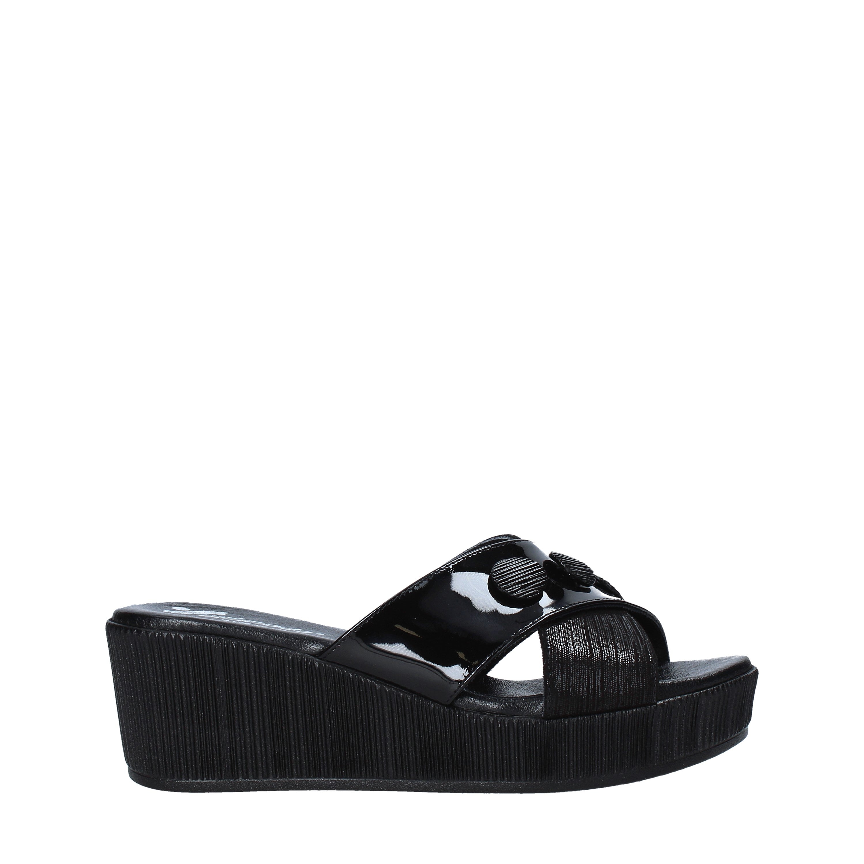 Sandali zeppa Nero Susimoda