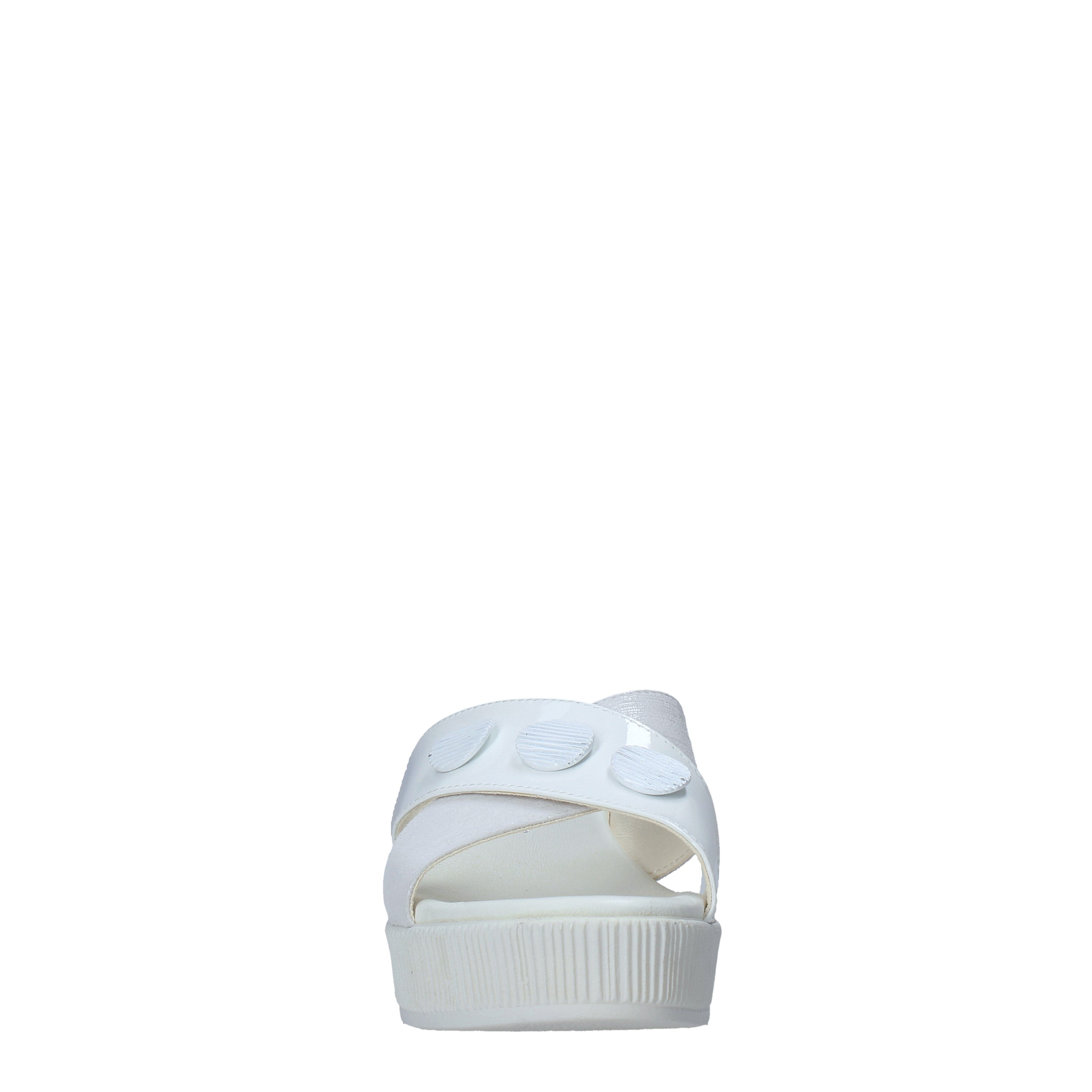 Sandali zeppa Bianco Susimoda