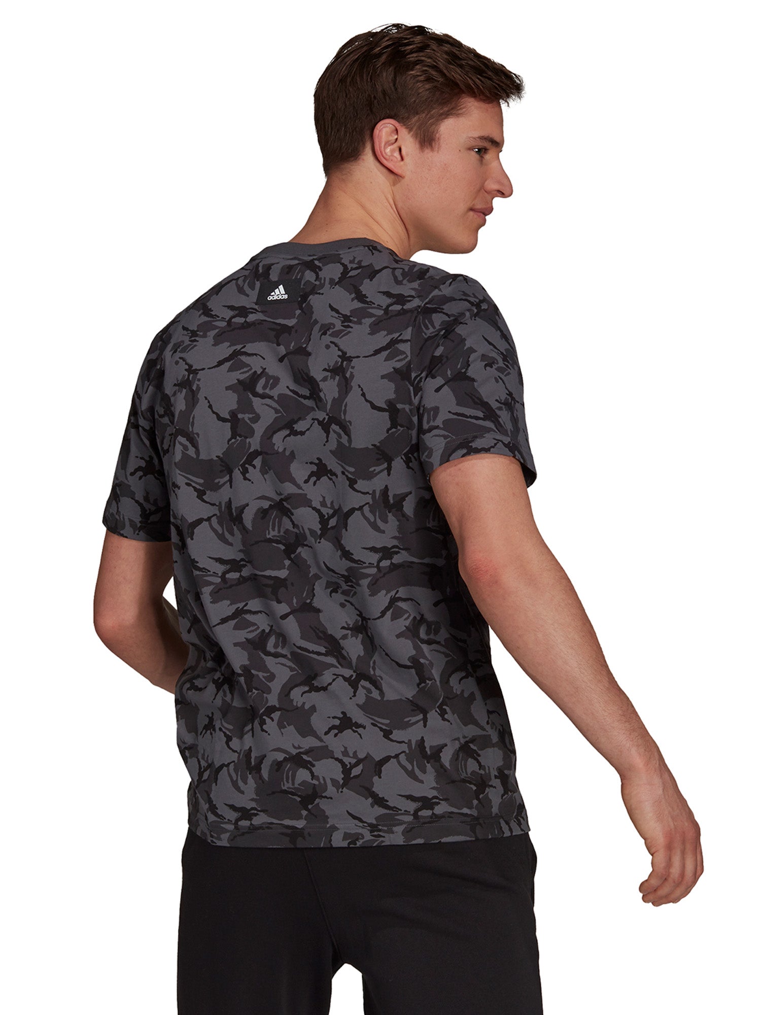 T-shirt Nero Adidas Performance