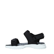 Sandali con strappi Nero Ellesse