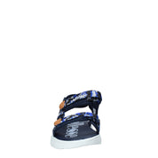 Sandali con strappi Blu Ellesse