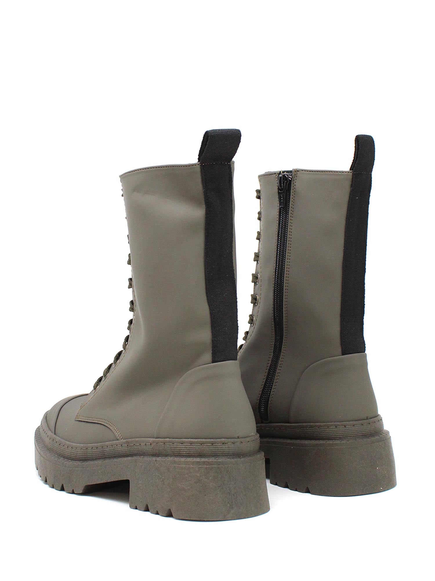 Anfibi Verde Grace Shoes