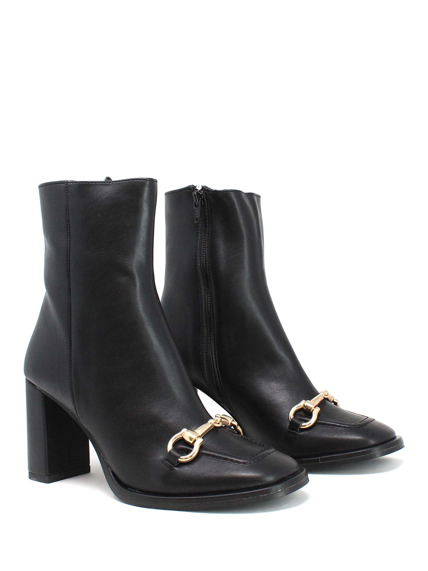 Stivaletti Nero Medio Grace Shoes