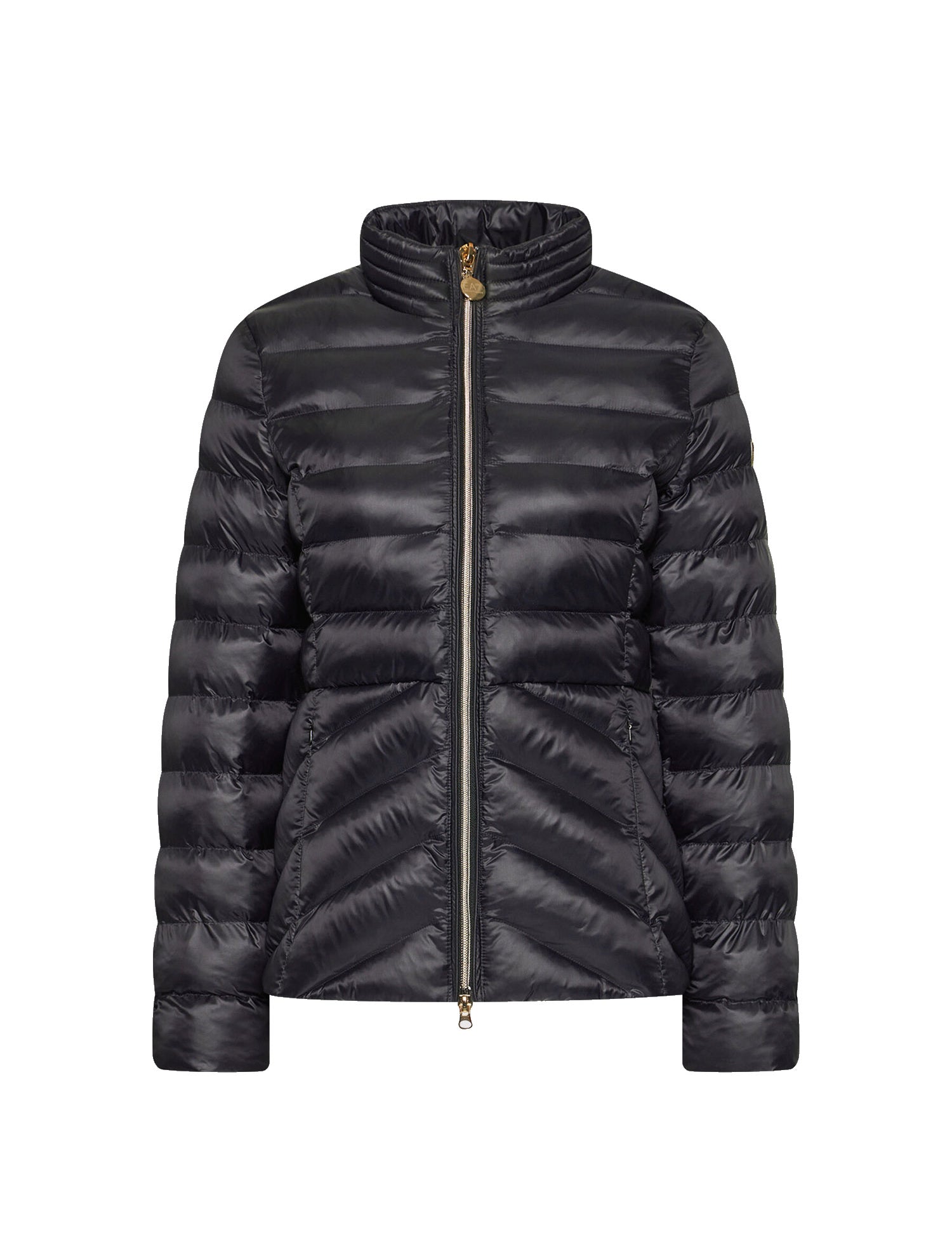 Piumini Nero Ea7 Emporio Armani