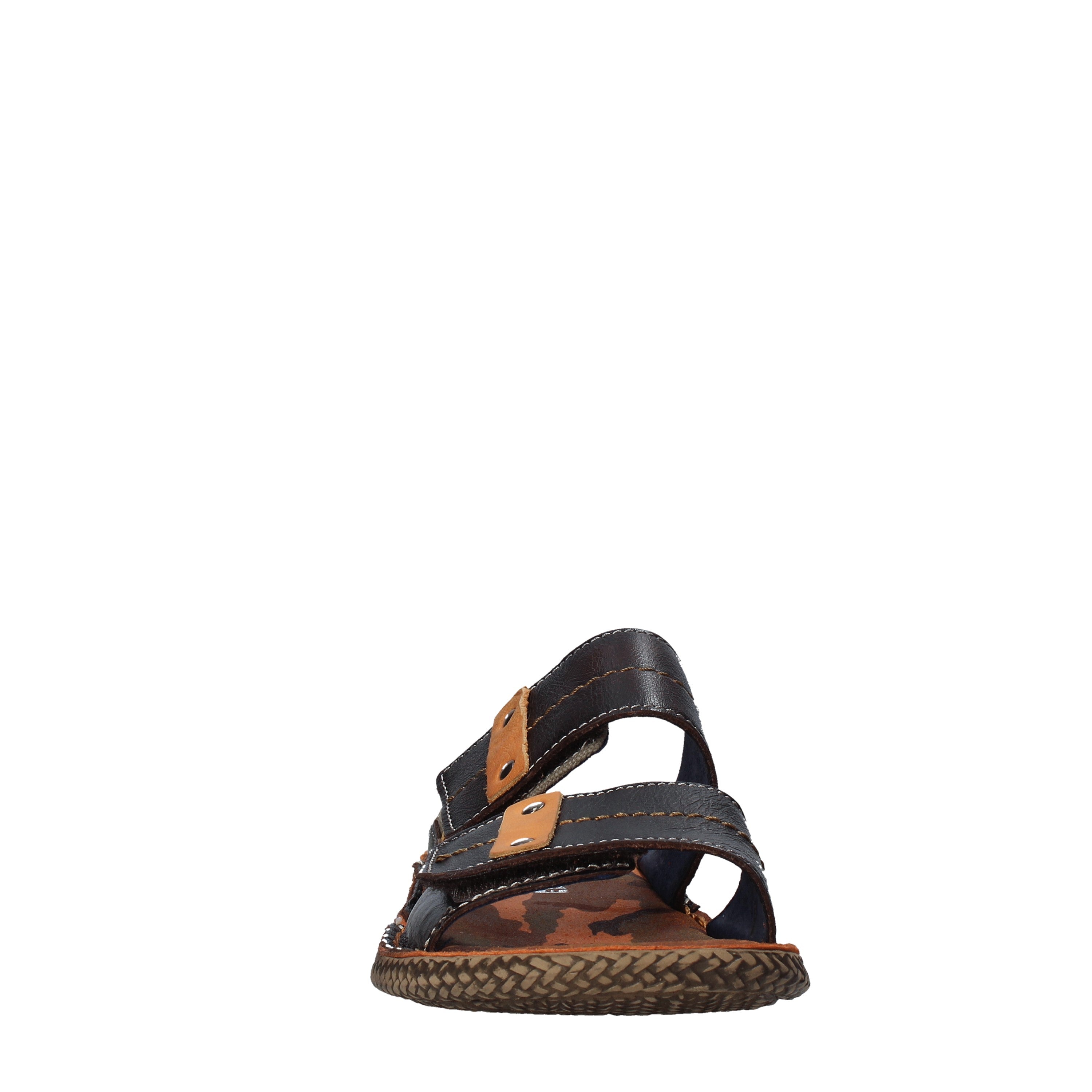 Sandali con strappi Marrone Valleverde