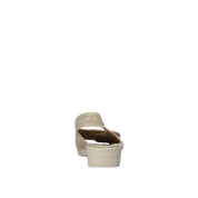 Sandali con strappi Beige Valleverde