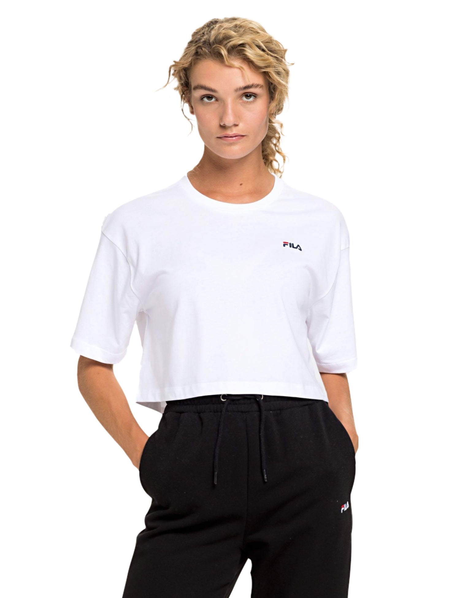 T-shirt Bianco Fila