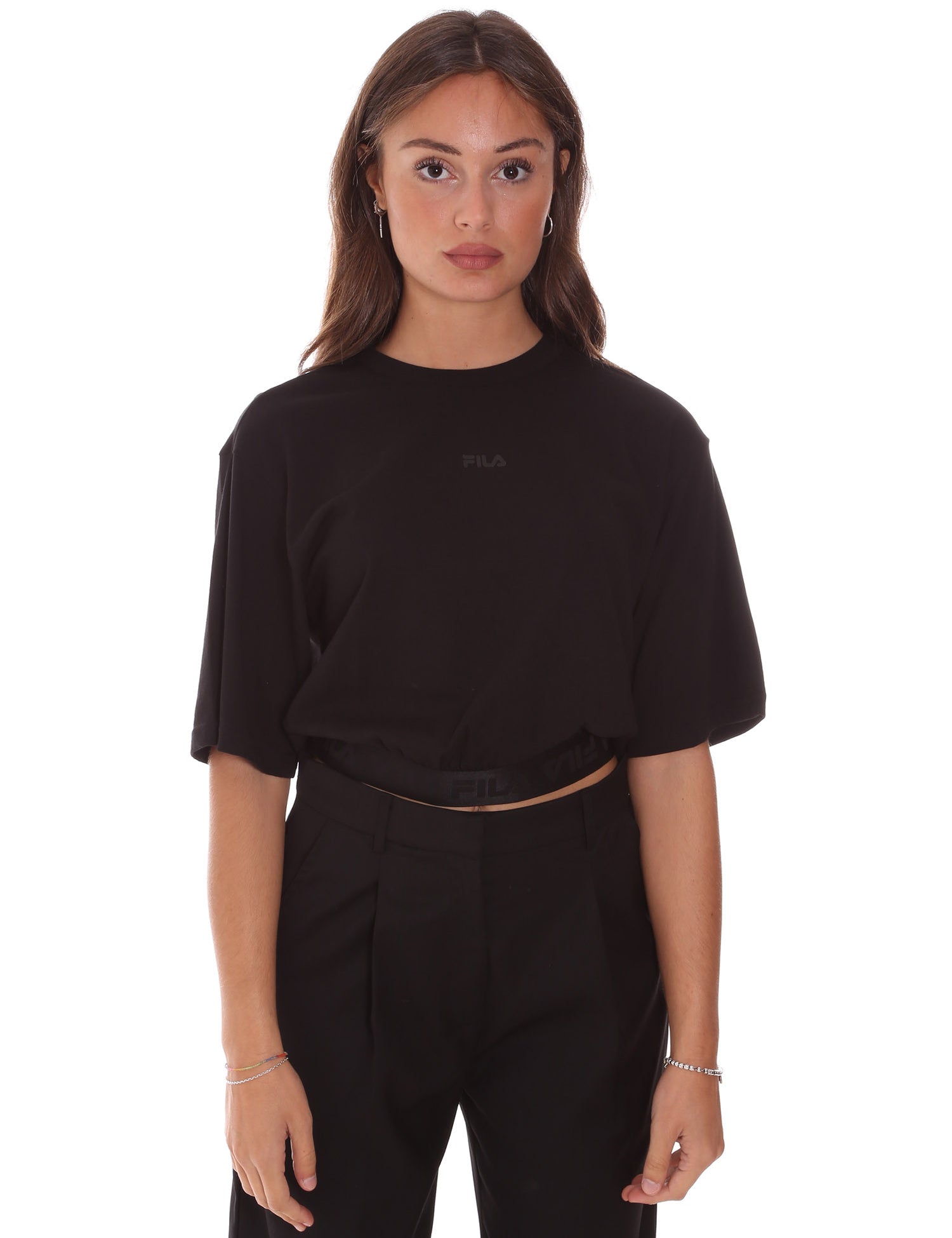 T-shirt Nero Fila