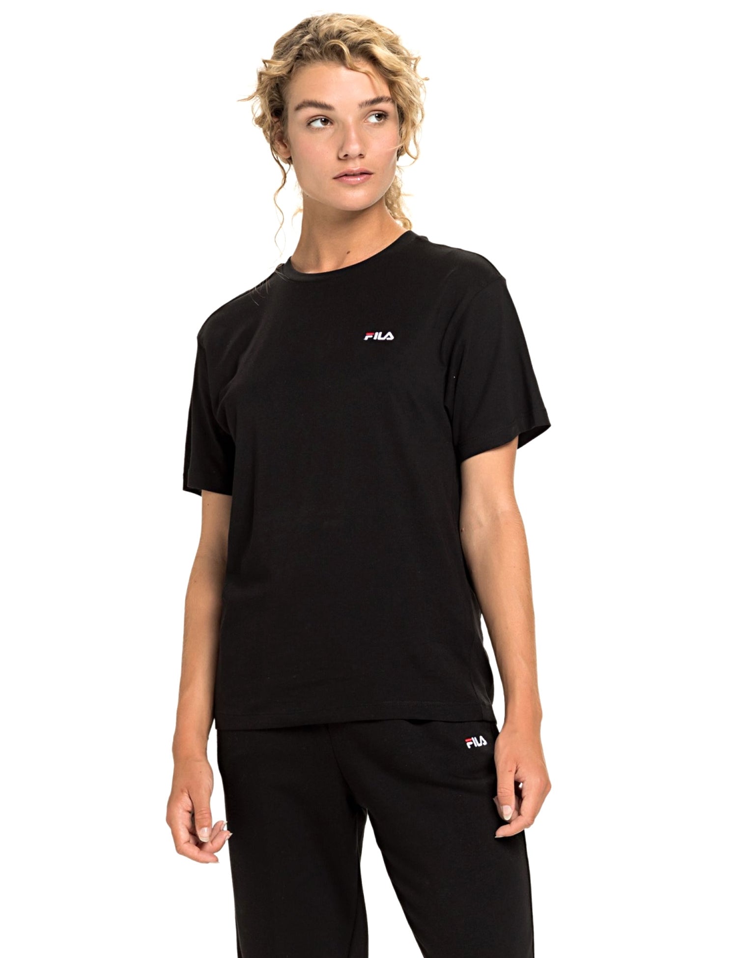 T-shirt Nero Fila