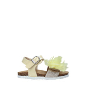 Sandali con strappi Giallo Bionatura Kids