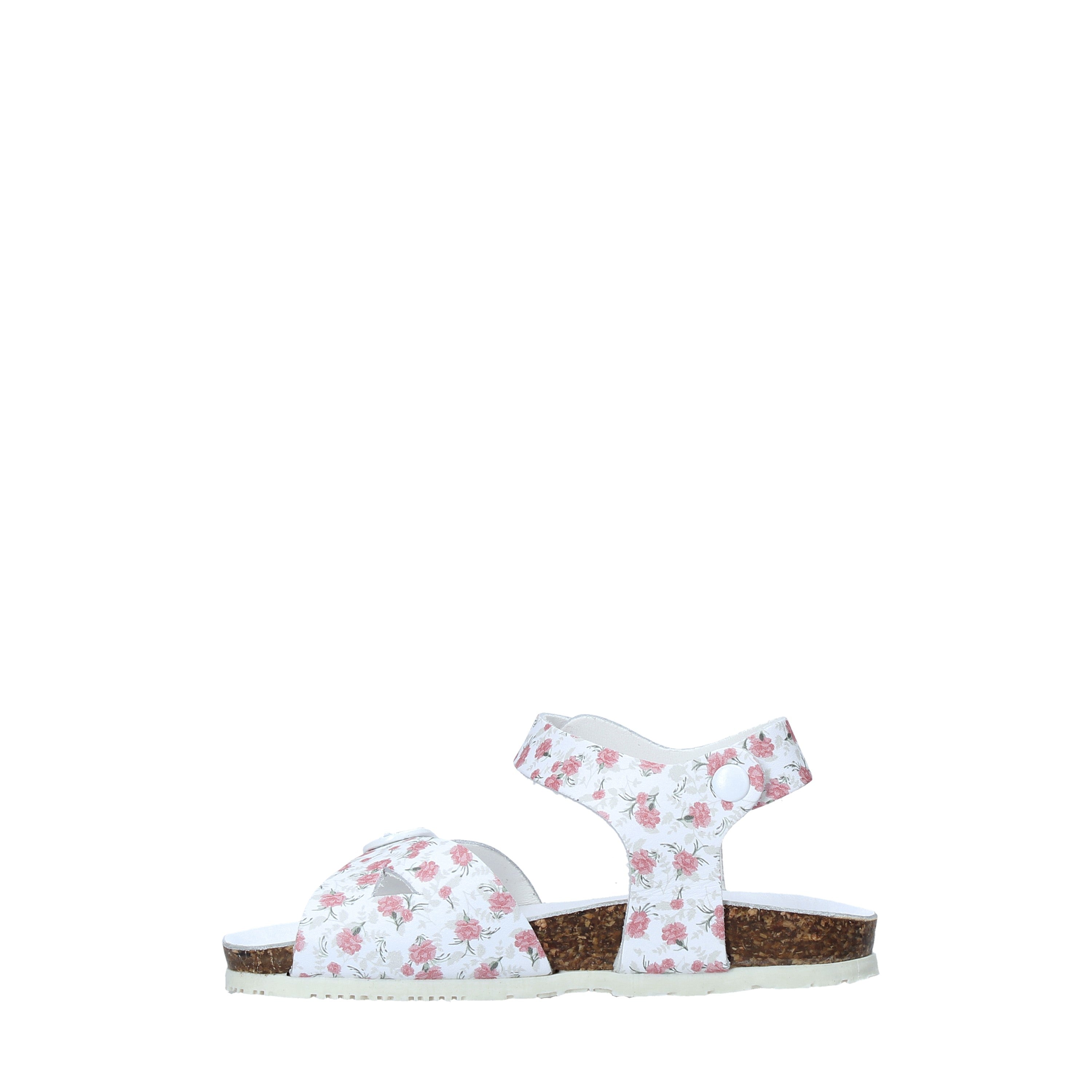 Sandali Bianco Rosa Bionatura Kids
