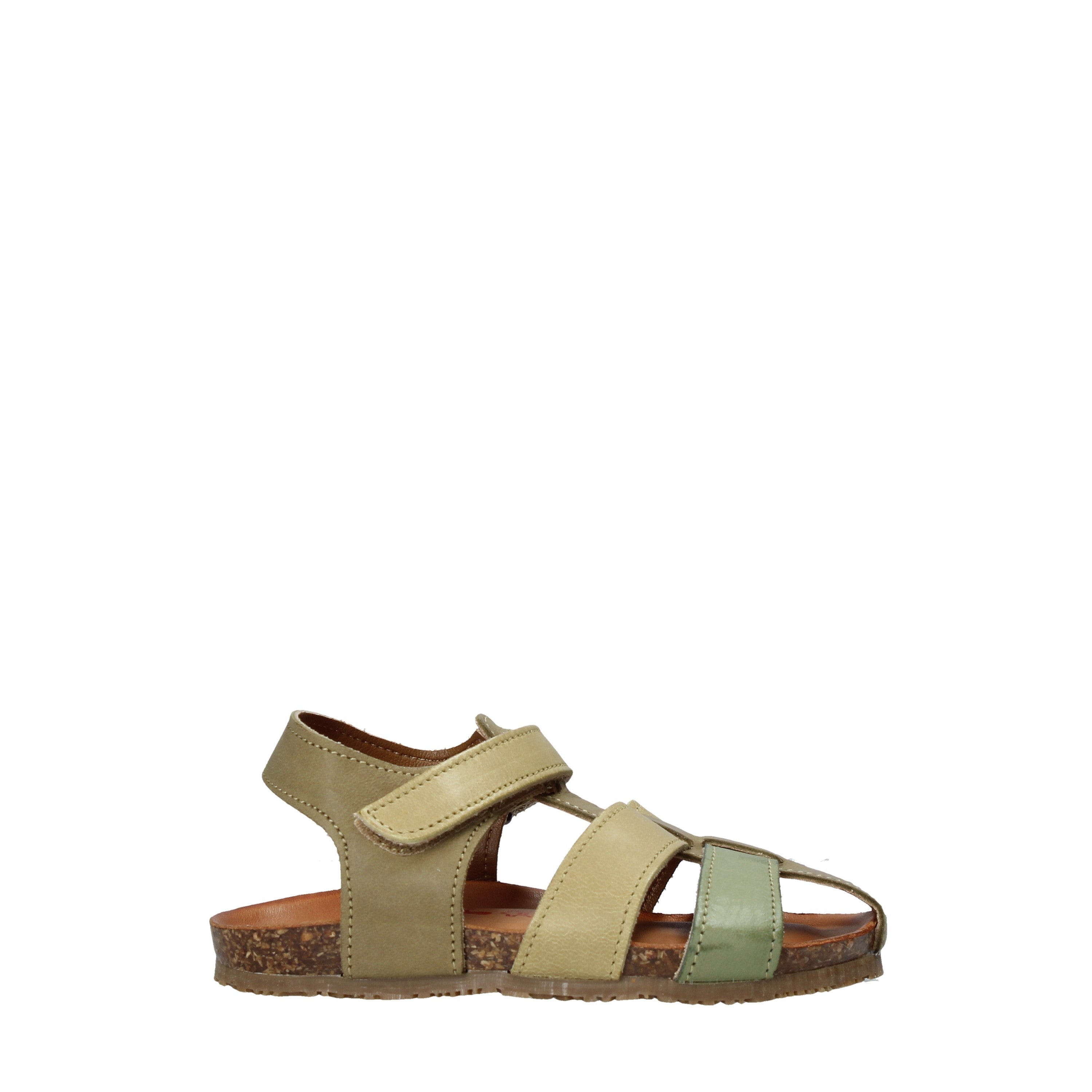 Sandali con strappi Verde Bionatura Kids