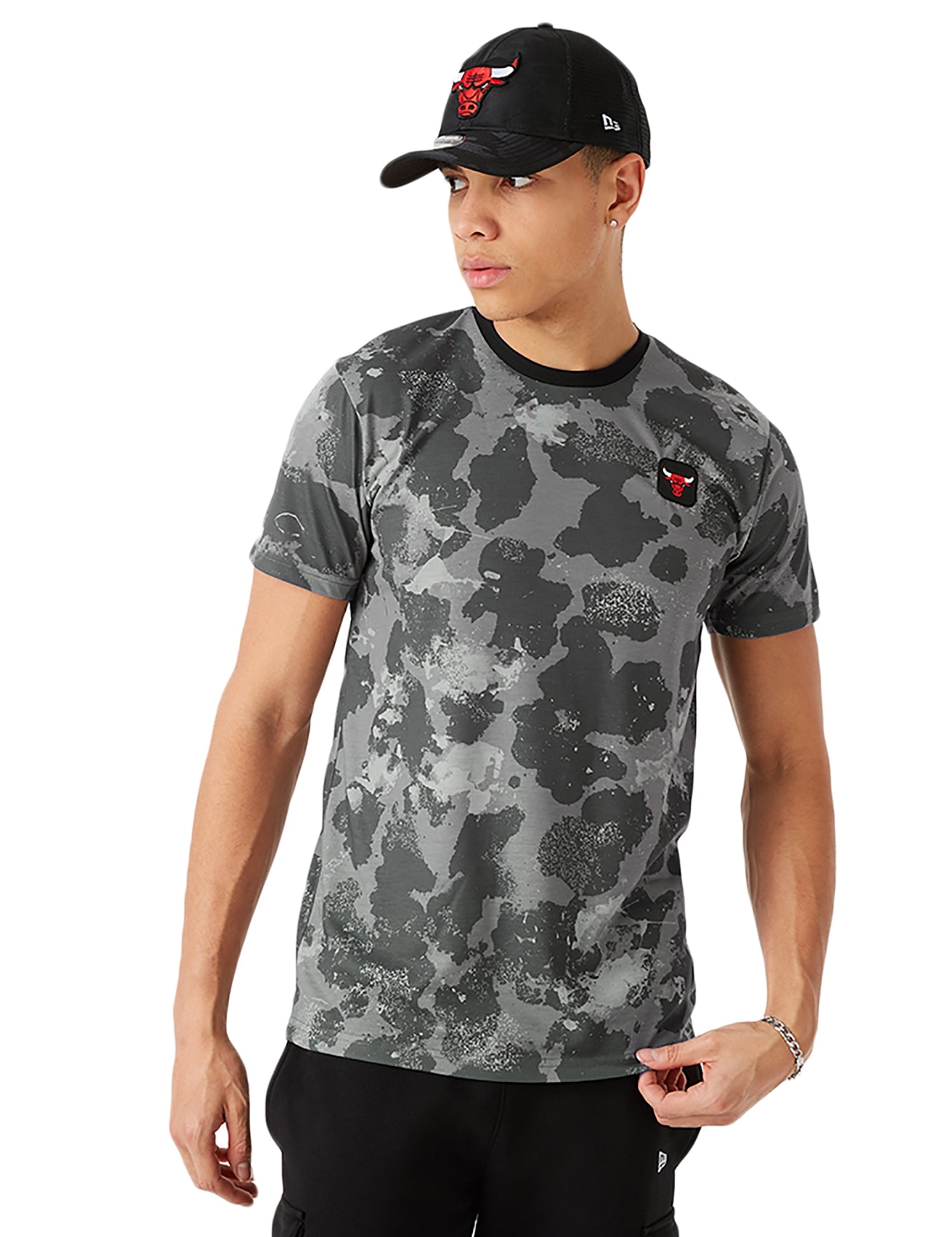 T-shirt Grigio New Era