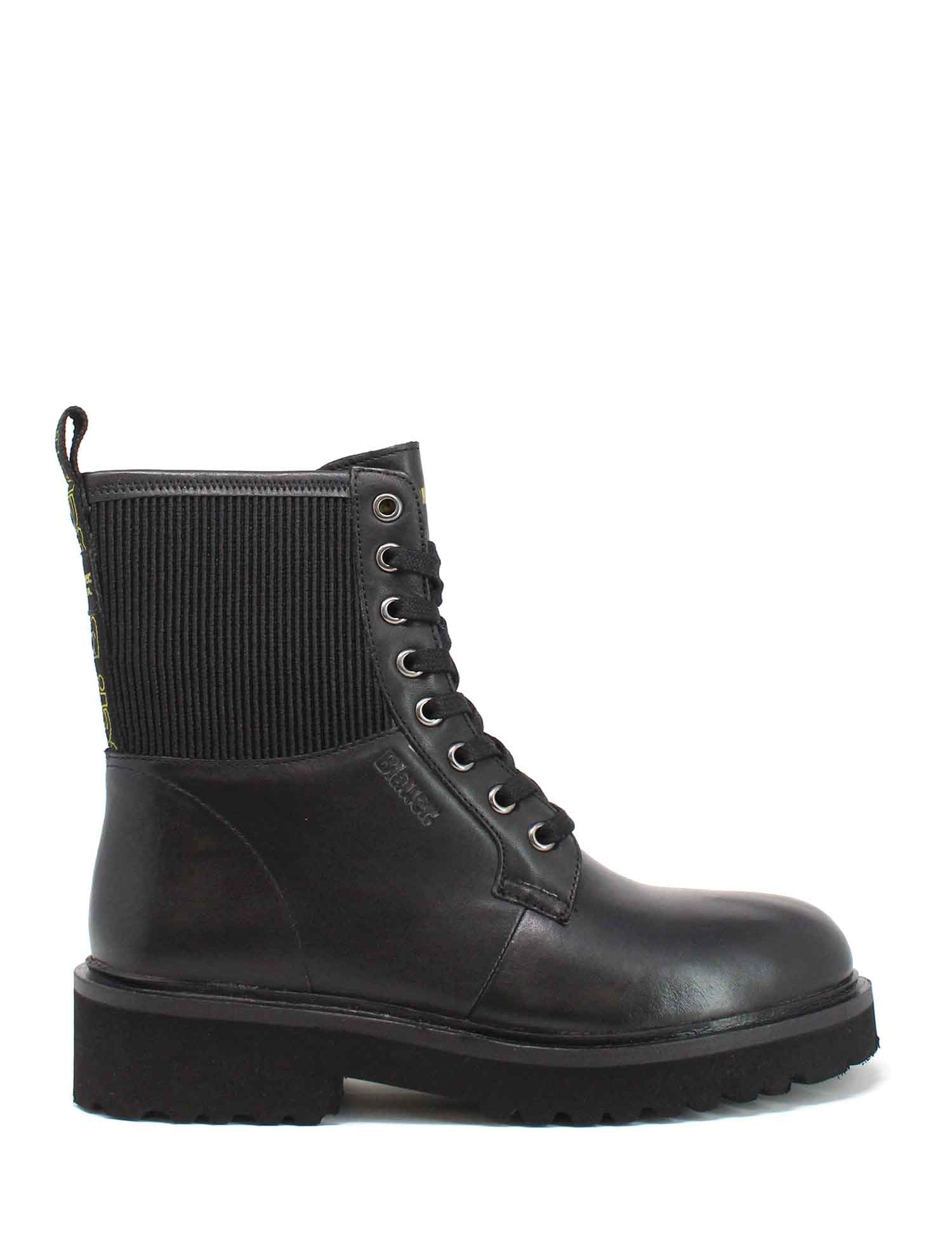 Anfibi Nero Blauer Shoes
